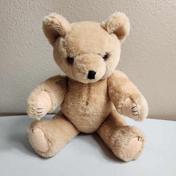 Philip Stahl Tan Articulated Teddy Bear 12" - Picture 1 of 12